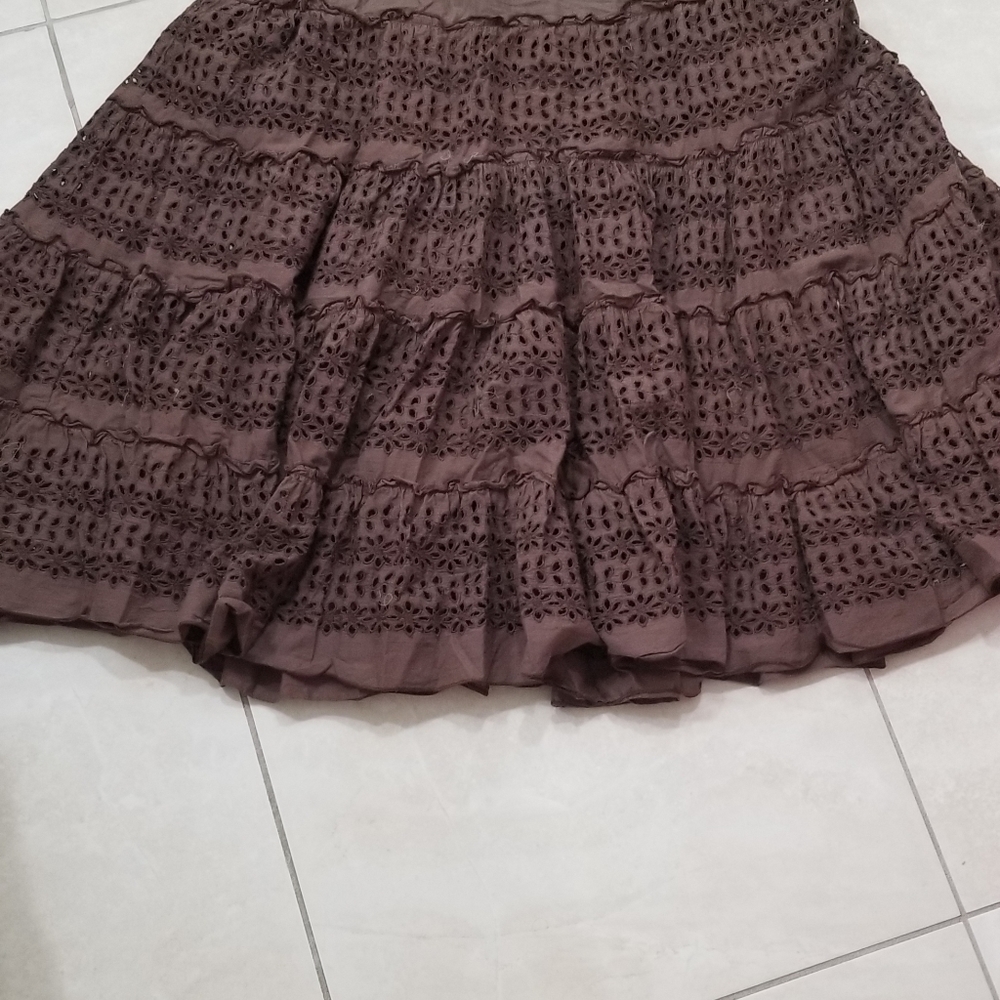 Nice brown skirt size L KAKTUS Brand - Picture 6 of 9